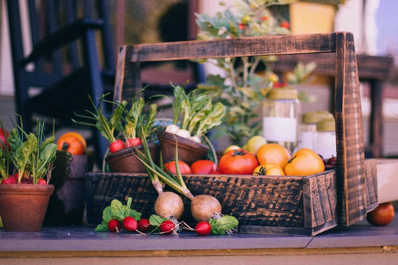 Frutas y verduras frescas